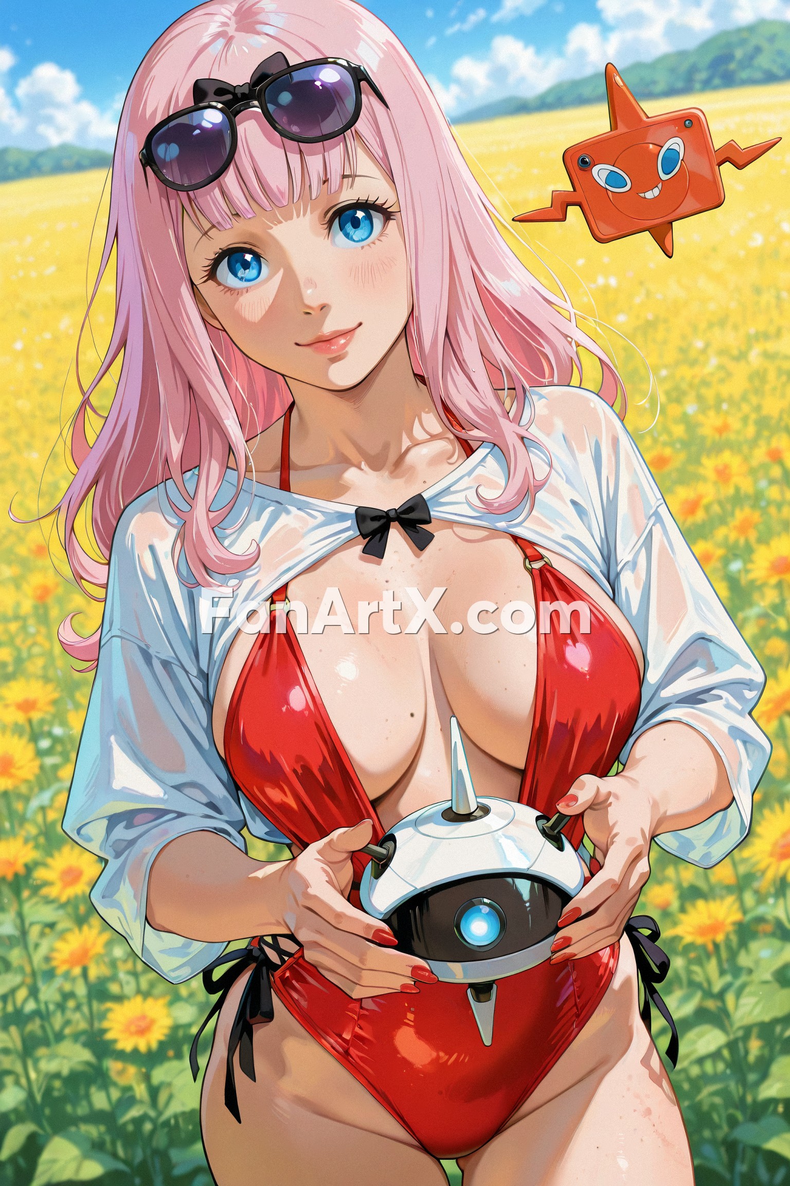 Chika Fujiwara fanart - kaguya sama love is war character 1761052